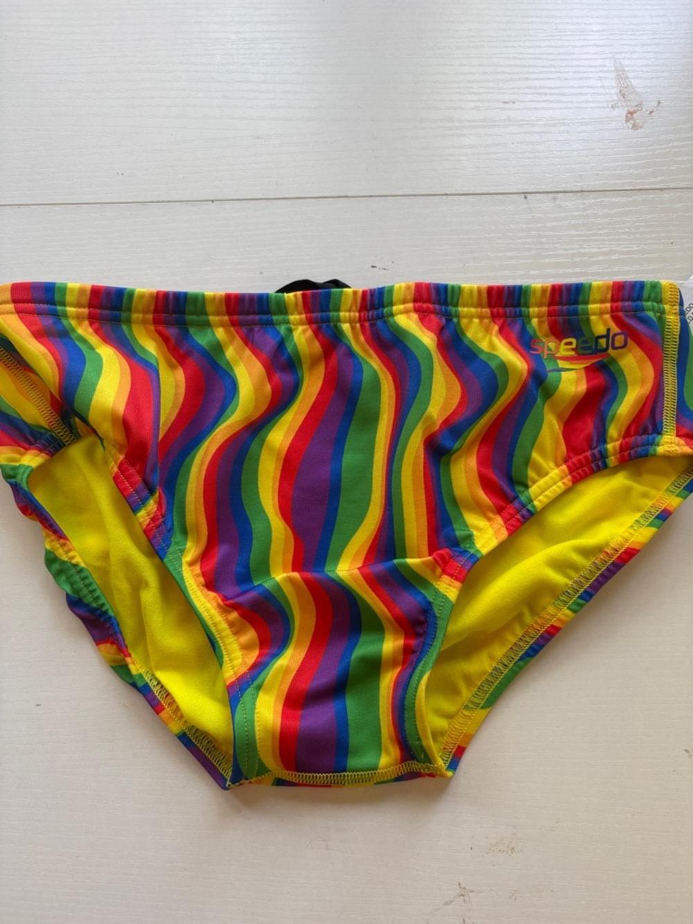NWT Men’s Speedo Eco Edurance size 34. Multi color, ROY G BIV